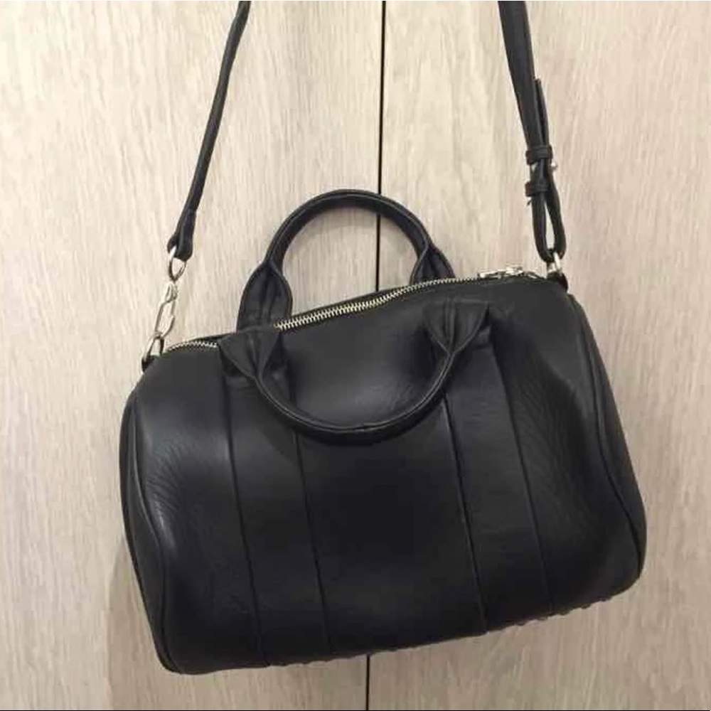 Beautiful clear studded Alexander want bag. Used just a few times.